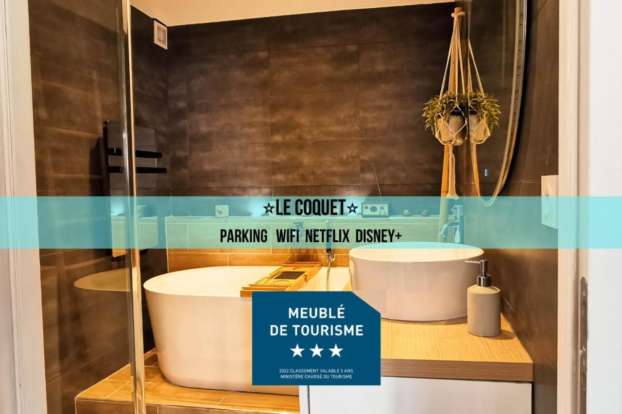 Le Coquet - Gare - Hyper Centre - Parking - Wifi - Netflix - Disney+ Annecy Exterior foto